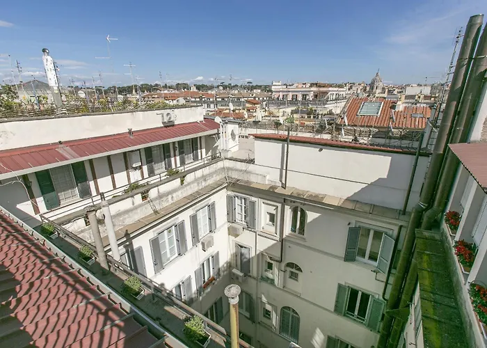 Attico Nel Cuore Di Con Box Privato Per Auto Apartment Rom